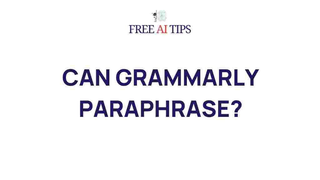 grammarly-paraphrasing-tool